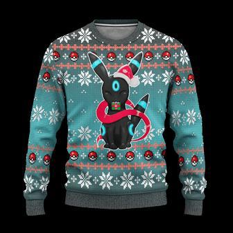 Pokemon Umbreon Anime Ugly Christmas Sweater Xmas Gift | Favorety AU