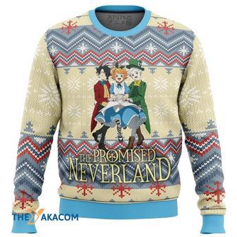 Promised Neverland Alt Custom Gift For Fan Anime Christmas Ugly Sweater | Favorety DE