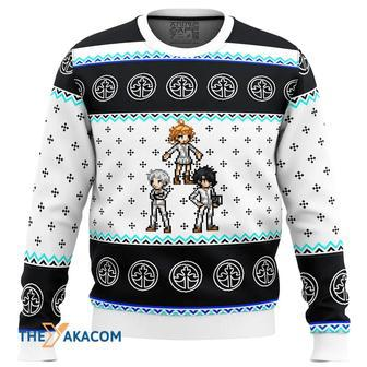 Promised Neverland Sprites Custom Gift For Fan Anime Christmas Ugly Sweater | Favorety AU