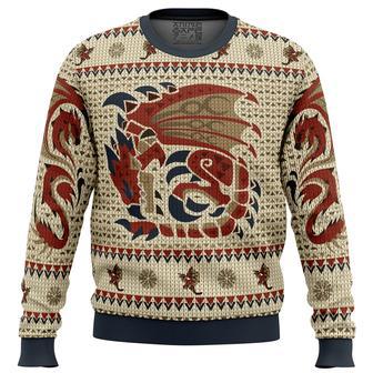 Rathalos Monster Hunter Ugly Christmas Sweater | Favorety UK