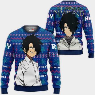 Ray Ugly Christmas Sweater Custom Anime The Promised Neverland Xmas Gifts | Favorety DE