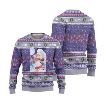 Re Zero Emilia x Puck Ugly Christmas Sweater | Favorety UK