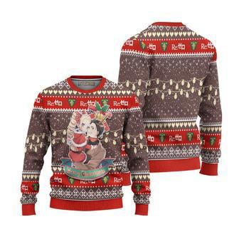 Re Zero Natsuki x Beatrice Ugly Christmas Sweater | Favorety CA