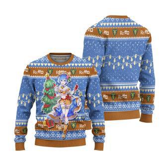 Re Zero Rem Ugly Christmas Sweater | Favorety UK