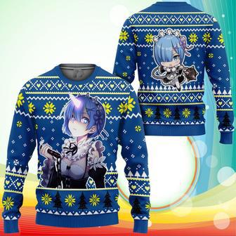 Re Zero Rem Ugly Christmas Sweater Anime Xmas Gifts | Favorety DE