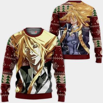 Reinhard Heydrich Ugly Christmas Sweater Custom Anime Dies Irae Xmas Gifts | Favorety DE