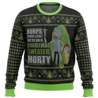 Rick and Morty We're In a Xmas Sweater Ugly Christmas Sweater | Favorety UK