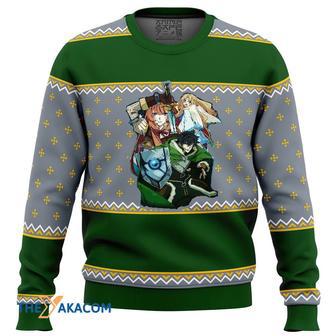 Rising of the Shield Hero Characters Gift For Fan Anime Christmas Ugly Sweater | Favorety DE