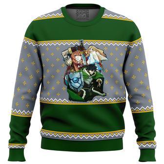 Rising of the Shield Hero Characters Ugly Christmas Sweater | Favorety