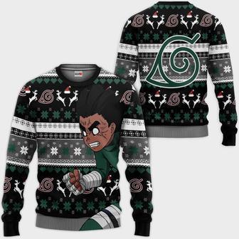 Rock Lee Ugly Christmas Sweater Custom Anime | Favorety AU