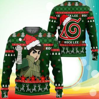 Rock Lee Ugly Christmas Sweater Naruto Anime Xmas Gifts | Favorety DE