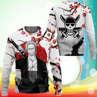 Roronoa Zoro Sweatshirt Japan Style Anime One Piece Merch | Favorety AU