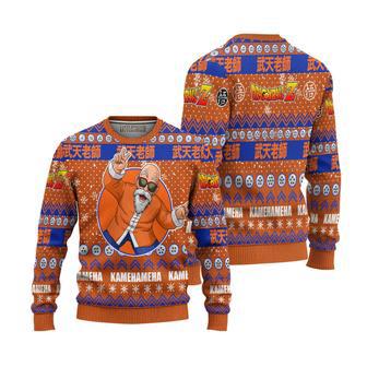 Roshi Dragon Ball Z Ugly Christmas Sweater | Favorety