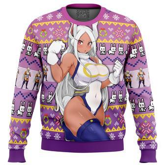 Rumi Usagiyama Mirko My Hero Academia Ugly Christmas Sweater | Favorety DE