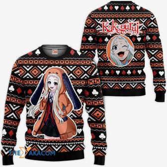 Runa Yomozuki Anime Kakegurui Custom Gift For Fan Anime Christmas Ugly Sweater | Favorety UK