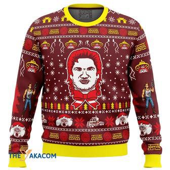 Russell for the Holidays Big Trouble in Little China Custom Gift For Fan Anime Christmas Ugly Sweater | Favorety