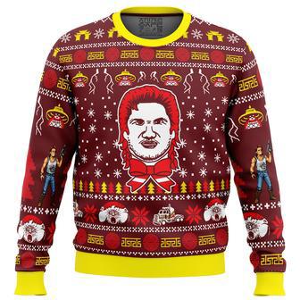 Russell for the Holidays Big Trouble in Little China Ugly Christmas Sweater | Favorety UK