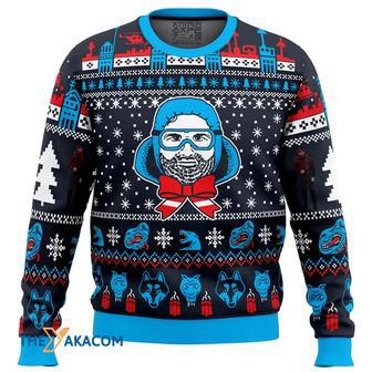 Russell for the Holidays The Thing Gift For Fan Anime Christmas Ugly Sweater | Favorety CA