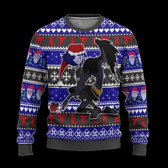 Ryuk Anime Ugly Christmas Sweater Custom Death Note Xmas Gift | Favorety