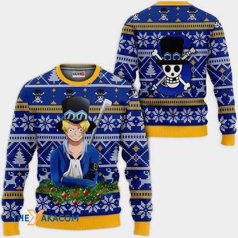 Sabo One Piece Anime Custom Gift For Fan Anime Christmas Ugly Sweater | Favorety AU