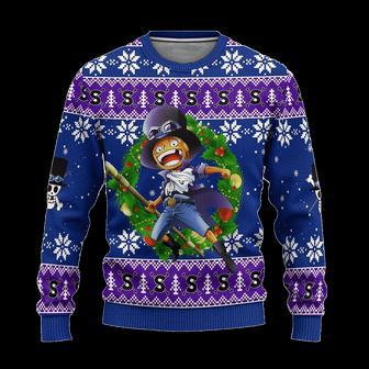 Sabo One Piece Anime Ugly Christmas Sweatshirt Xmas Gift | Favorety DE