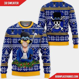 Sabo Ugly Christmas Sweater Custom One Piece Anime Xmas Gifts | Favorety UK