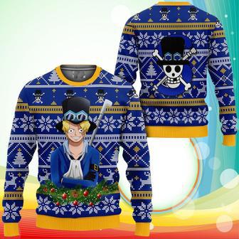 Sabo Ugly Christmas Sweater One Piece Anime Xmas Gifts | Favorety