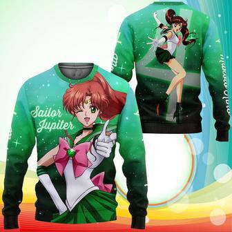 Sailor Jupiter Makoto Kino Sweatshirt Sailor Moon Anime Sweater | Favorety CA