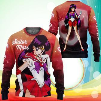 Sailor Mars Rei Hino Sweatshirt Sailor Moon Anime Sweater | Favorety AU