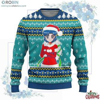 Sailor Mercury Ugly Christmas Sweater Sailor Moon Anime | Favorety