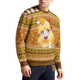 Sailor Moon Sailor Venus Ugly Christmas Sweater | Favorety DE