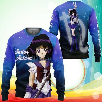 Sailor Saturn Hotaru Tomoe Sweatshirt Sailor Moon Anime Sweater | Favorety UK