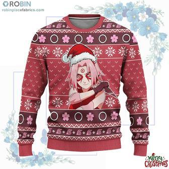 Sakura Ugly Christmas Sweater Sage Mode Naruto Anime | Favorety AU