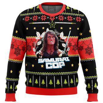 Samurai Cop Ugly Christmas Sweater | Favorety UK