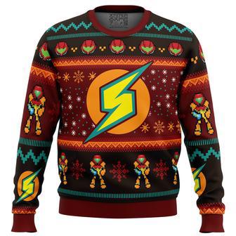 Samus Metroid Ugly Christmas Sweater | Favorety AU