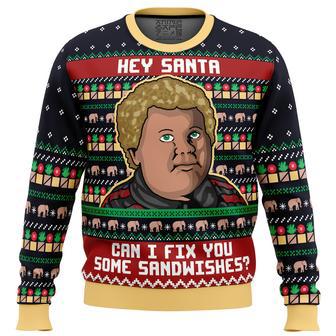 Sandwiches for Santa Bad Santa Ugly Christmas Sweater | Favorety CA