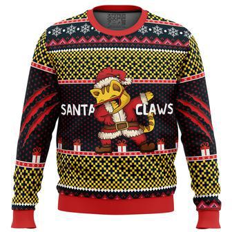 Santa Claws Ugly Christmas Sweater | Favorety