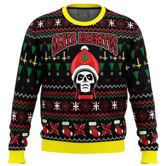 Santa Emeritus Papa Emeritus Ugly Christmas Sweater | Favorety CA