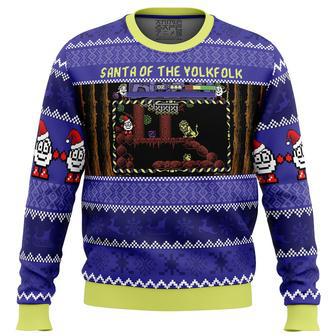 Santa of the Yolkfolk A Dizzy Prince of the Yolkfolk Ugly Christmas Sweater | Favorety DE