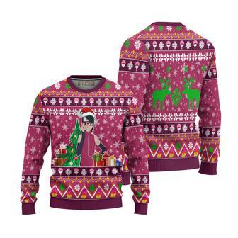 Sarada Boruto Naruto Ugly Christmas Sweater | Favorety