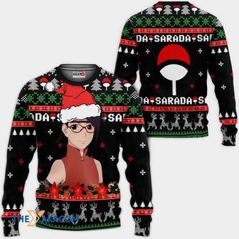 Sarada Uchiha BRT Custom Gift For Fan Anime Christmas Ugly Sweater | Favorety CA