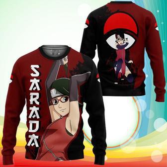 Sarada Uchiha Sweatshirt Boruto Anime Sweater | Favorety UK