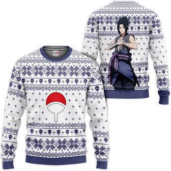 Sasuke Uchiha Ugly Christmas Sweater Custom For Anime Fans | Favorety UK