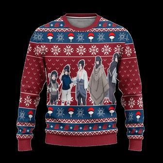 Sasuke Ugly Christmas Sweatshirt Gaiden Naruto Anime Xmas Gift | Favorety UK