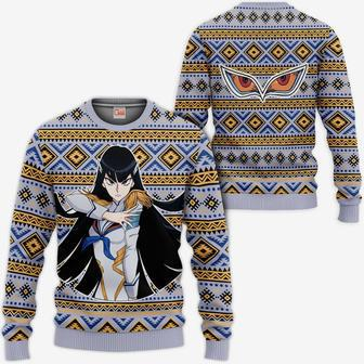 Satsuki Kiryuin Ugly Christmas Sweater Custom Anime Kill La Kill Xmas Gifts | Favorety CA