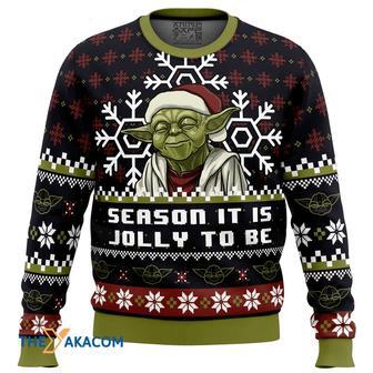 Season Jolly Star Wars Gift For Fan Anime Christmas Ugly Sweater | Favorety CA