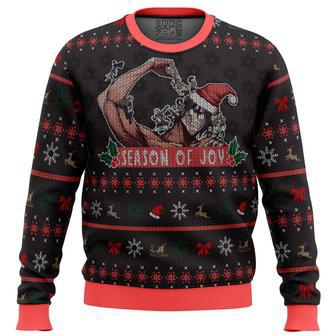 Season of Joy Attack on Titan Ugly Christmas Sweater | Favorety UK