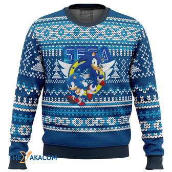 Sega Gift For Fan Anime Christmas Ugly Sweater | Favorety AU