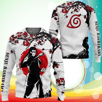 Senju Hashirama Sweatshirt Japan Style Naruto Anime Printed Sweaters | Favorety