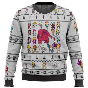 Seven Deadly Sins Sprites Ugly Christmas Sweater | Favorety CA